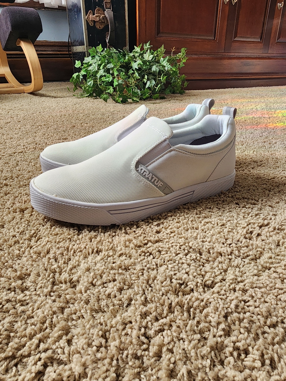 Xtratuf Men's Slip-On Loafers in White